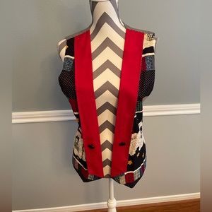 Reversible Christmas Vest - Size: Medium